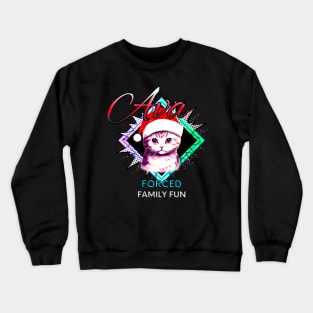 Ava - Custom name gift - Christmas Crewneck Sweatshirt